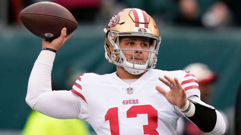 Brock Purdy is yet to lose since entering the NFL as the last pick in the 2022 NFL Draft (Image: Seth Wenig/AP/REX/Shutterstock)