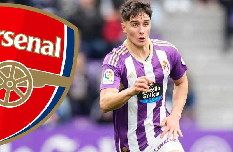 Arsenal target Fresneda left out of Valladolid squad as Gunners near £13m deal