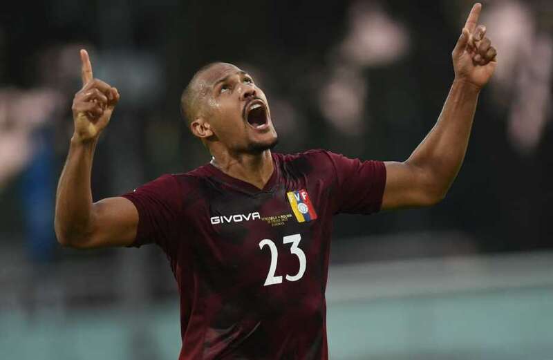 Salomon Rondon joins River Plate weeks after having Everton contract ripped up