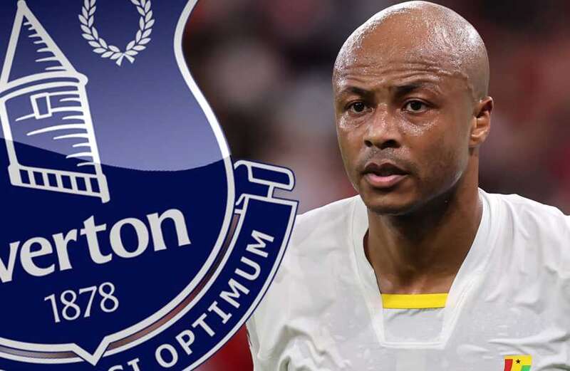 Ayew 'travelling to UK for Everton talks after receiving £2.5m golden handshake'