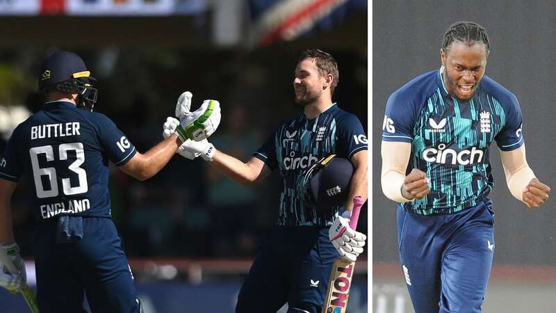 Jos Buttler and Dawid Malan put on a 232 run partnership, England