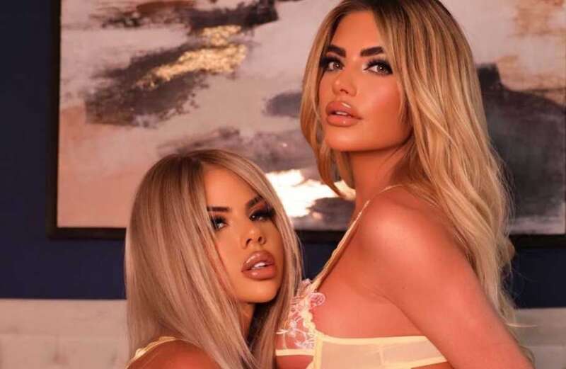 Megan Barton-Hanson sizzles in very sexy lingerie with fellow Love Island star