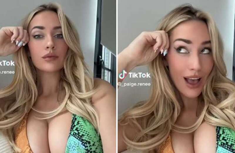 Paige Spiranac shows off her sexiest TikTok video EVER with tiny bikini