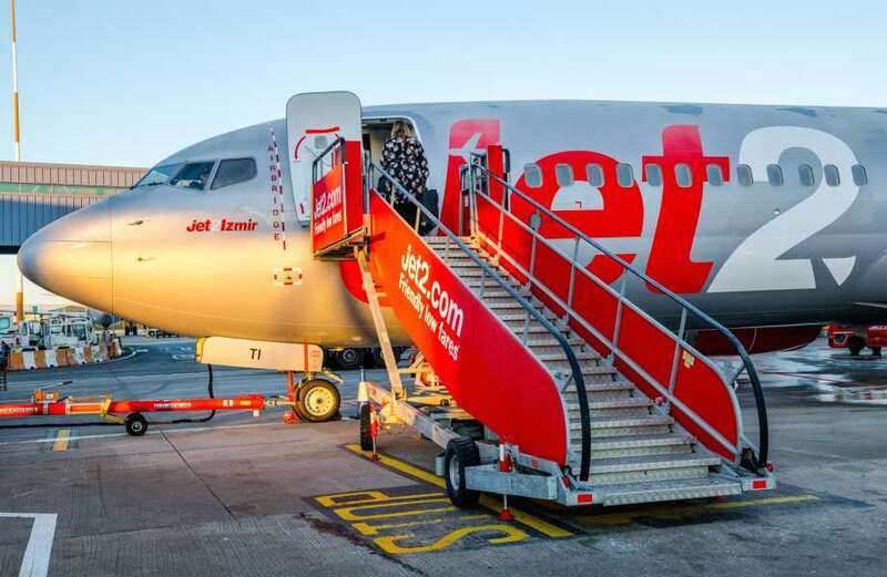 Jet2 passenger spots hilarious graffiti on plane and everyone agrees with it