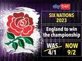 Six Nations 2023 - Sky Bet: England to win the tournament boosted to 9/2