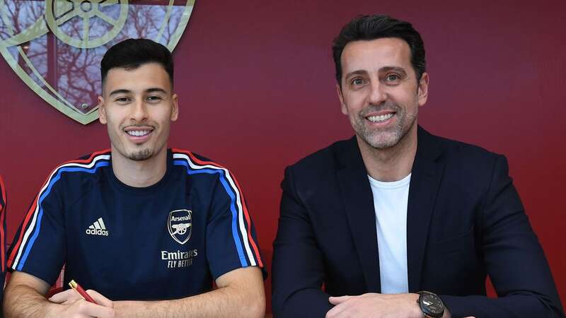 Martinelli and Edu moment after Arsenal contract extension spotted by fans