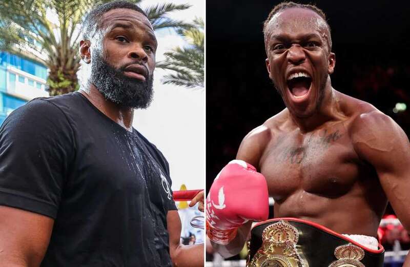 KSI accused of 'very disrespectful' contract talks with ex-UFC champ Woodley