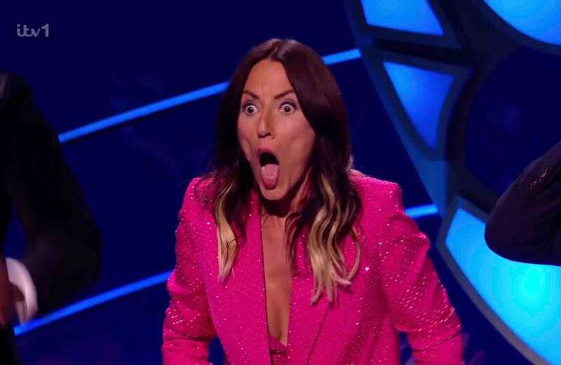 Davina McCall, 55, reveals her incredible abs in pink top on The Masked Singer