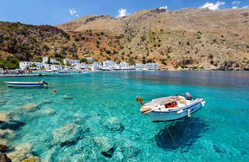 Visit the Greek island of Crete for a break without the kids and recharge