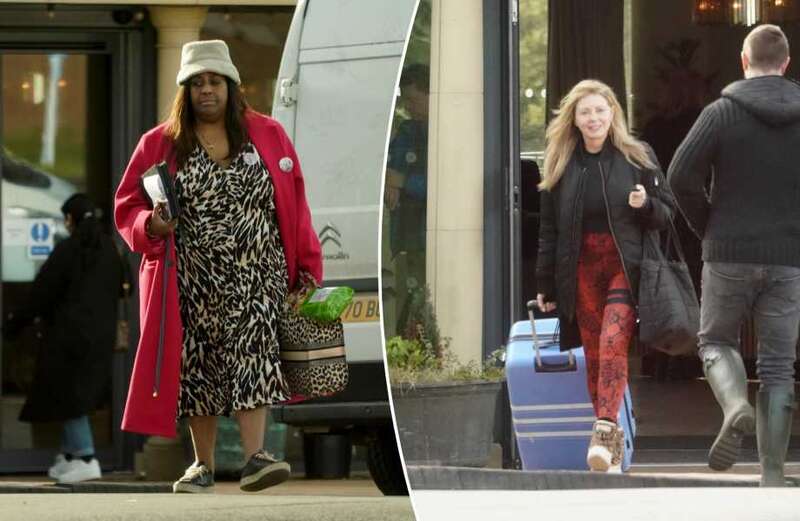 Alison Hammond and Carol Vorderman look partied out after star-studded bash