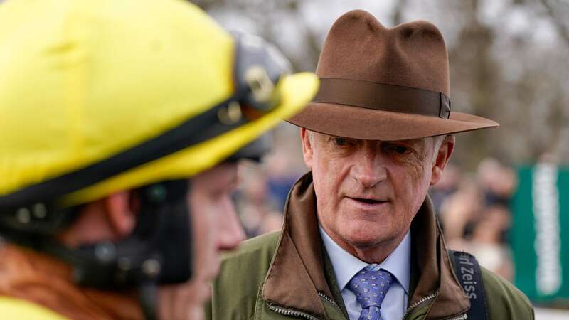 Willie Mullins and Paul Townend after Galopin Des Champs