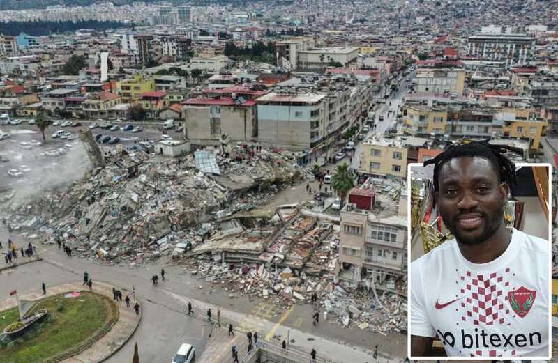 Fears grow for Christian Atsu 12 hours after star is ‘buried in rubble’ in quake