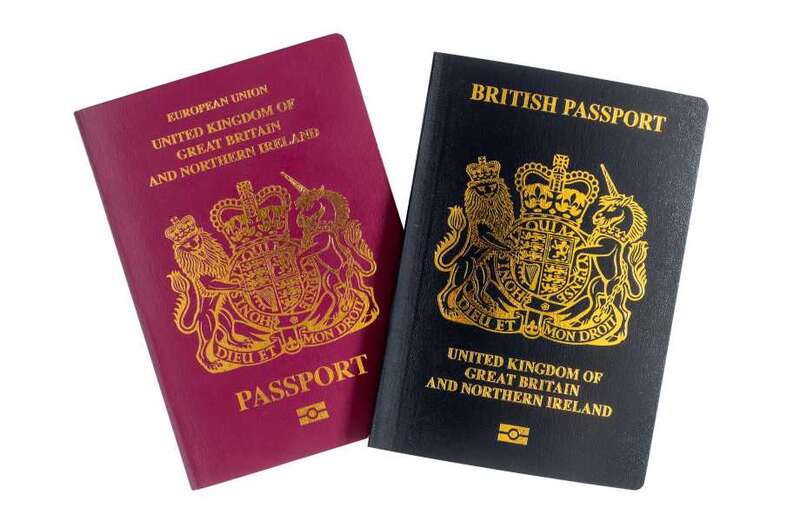 What is a blue passport and how do I get one?