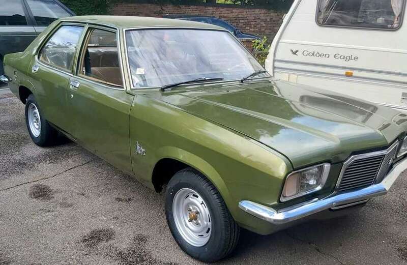 Mystery over abandoned Vauxhall Victor with less than 100 miles on clock