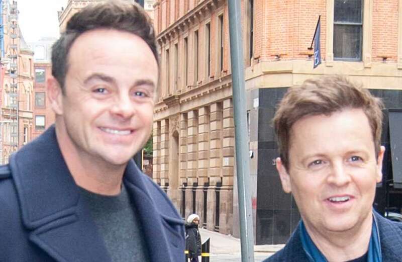 Ant and Dec are all smiles as they leave Britain's Got Talent auditions