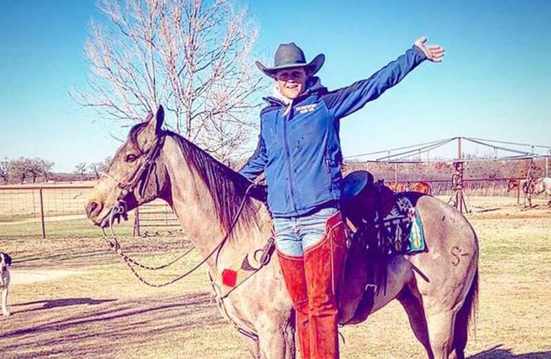 I'm a cowgirl & horsewoman of the year - I met my husband in a very country way