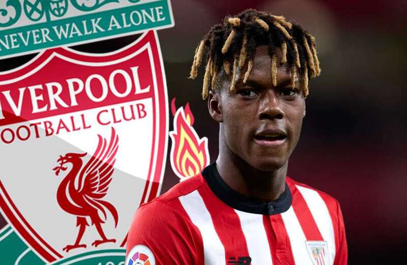 Liverpool want £45m Nico Williams from Bilbao but face competition from rivals