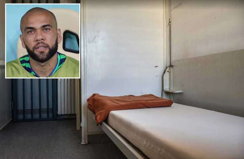 Dani Alves ‘gets VIP treatment in jail' with 'private lunch and daily visits'