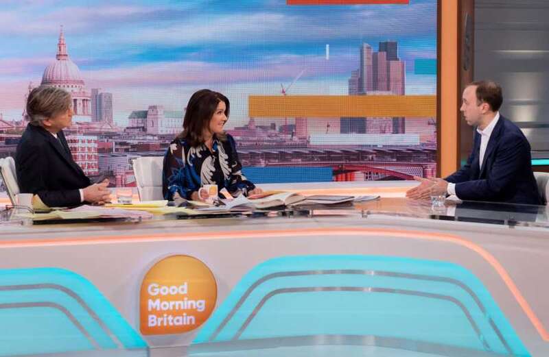 Good Morning Britain hit with Ofcom complaints after Matt Hancock appearance