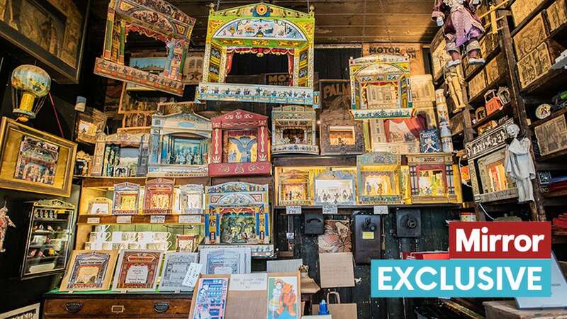 The last of London’s great toy makers, Benjamin Pollock, who created intricate toy ­theatres, founded the enchanting shop in Hoxton, East London in 1877 (Image: Pollocks Toy Museum)