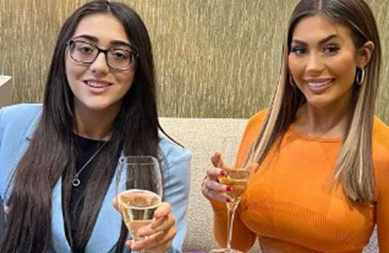 Chloe Ferry celebrates rarely seen sister Amy's 18th birthday with boozy day out