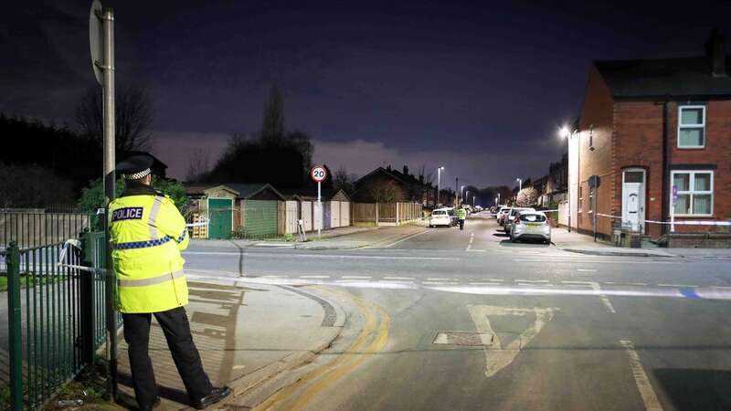 A stabbing suspect has died shortly after he was arrested in Leigh, Greater Manchester (Image: ASP)