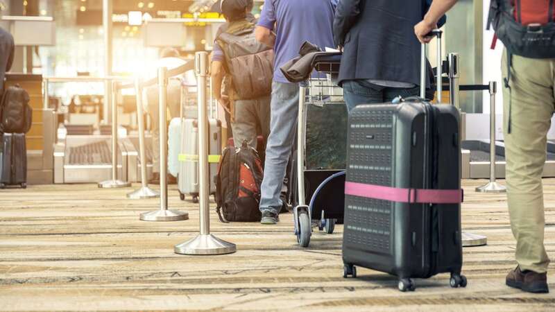 Drama unfolded at the easyJet check-in desk (Image: Getty Images)