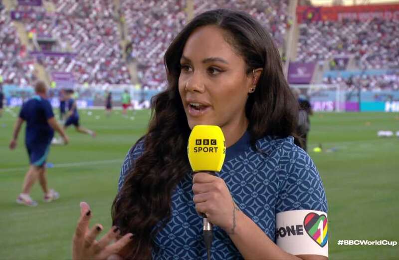 Alex Scott breaks silence over decision to wear One Love armband at World Cup