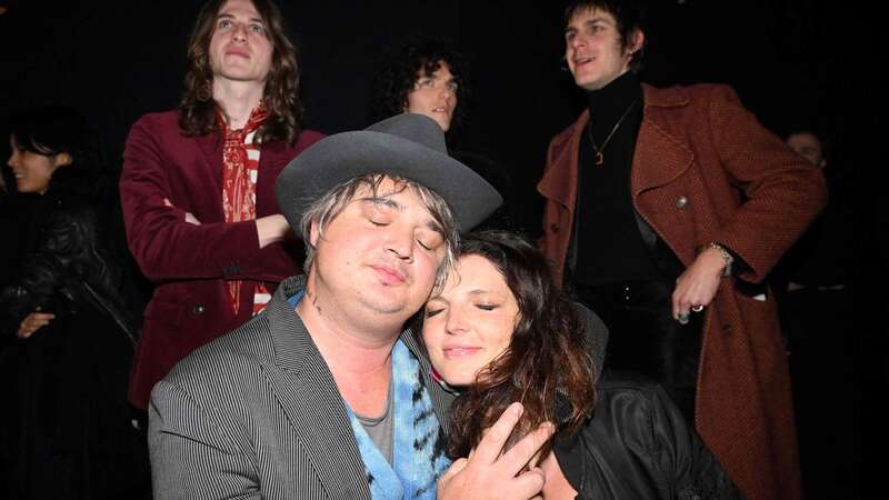 Pete Doherty makes questionable style choice at Paris fashion show