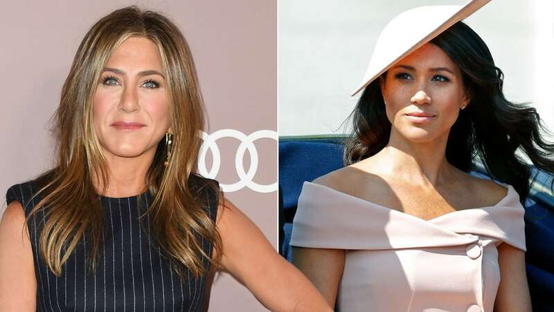 Jennifer Aniston and Meghan Markle 