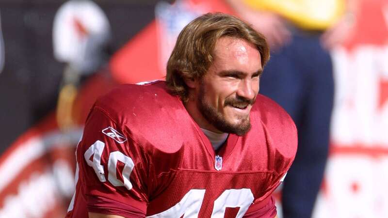 Pat Tillman during his time playing college football for the Arizona State Sun Devils (Image: J.D. Cuban /Allsport)