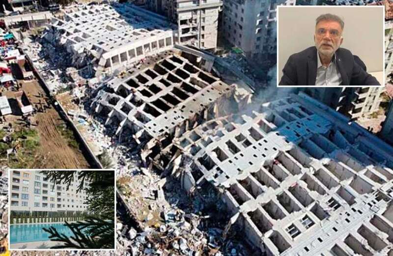 Building tycoon tries to flee Turkey after '1,000 people buried' in luxury flats