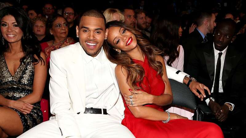 Chris Brown reacts to Rihanna