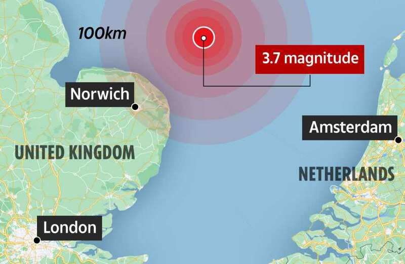 UK hit by earthquake as 3.7 magnitude tremors strike