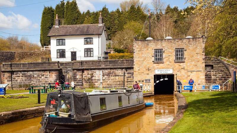 The Harecastle Tunnel is more than a mile and a half long (Image: Alamy Stock Photo)