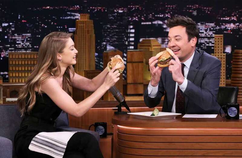 I tried Gigi Hadid's fave burger for $12.50, it was yummy, but supermodel small