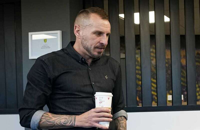 Premier League cult hero unrecognisable with sharp new hair do and tattoos