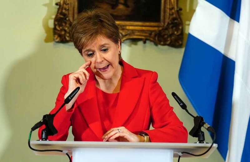 Tearful Sturgeon quit after admitting she's too divisive and holding back SNP