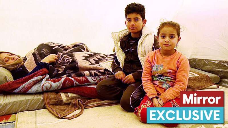 Siblings Ahmad*, 12, and Dina* 6 were asleep when the earthquake hit their home in the Aleppo (Image: Khalil Ashawi/Save the Children)