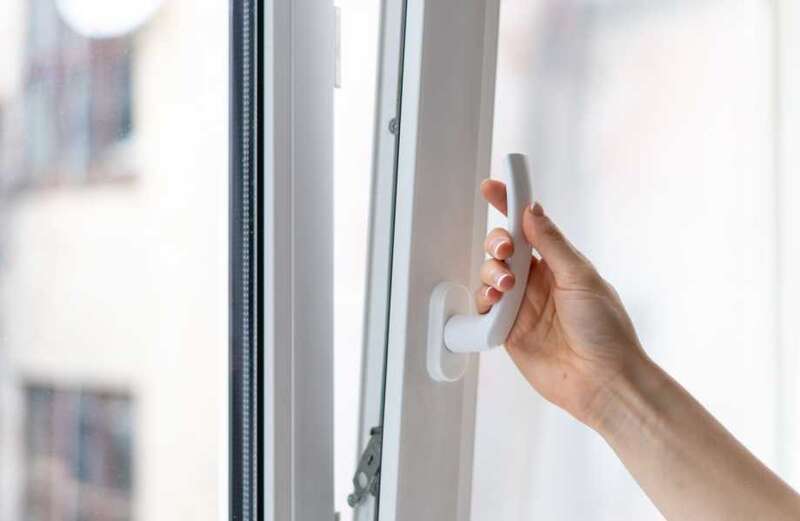 How to clean uPVC window frames and doors