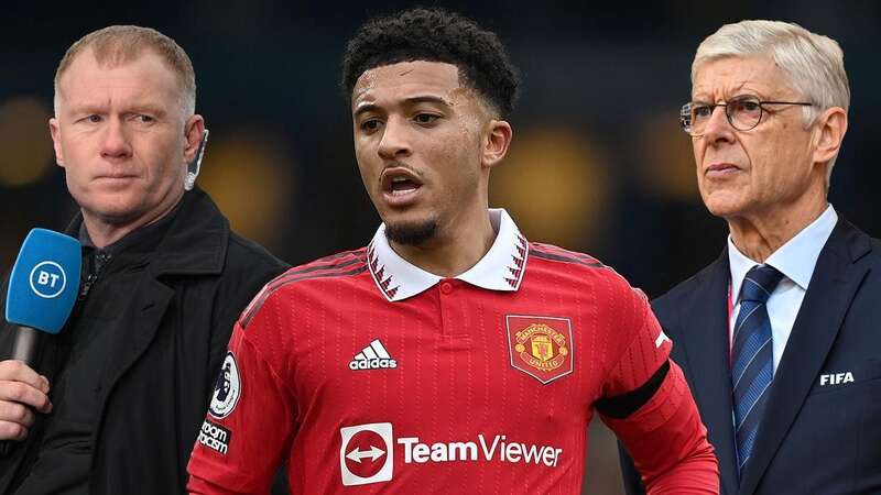 Jadon Sancho impressed for Manchester United in Barcelona (Image: Getty Images)