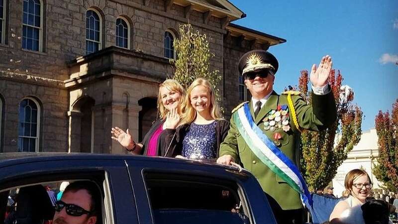 Baugh is the self-proclaimed "benevolent dictator" of Molossia (Image: republicofmolossia/Instagram)