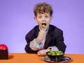 Comical footage shows kids giving no-holds-barred opinions on different foods