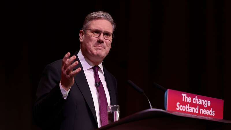 Keir Starmer addressed Scottish Labour activists in Edinburgh (Image: Getty Images)