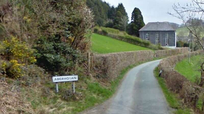 Police and investigators were called to the farm in Aberhosan on Friday night (Image: Media Wales)