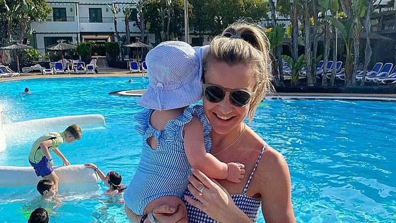 Helen Skelton looks incredible in cute bikini as she matches with baby daughter