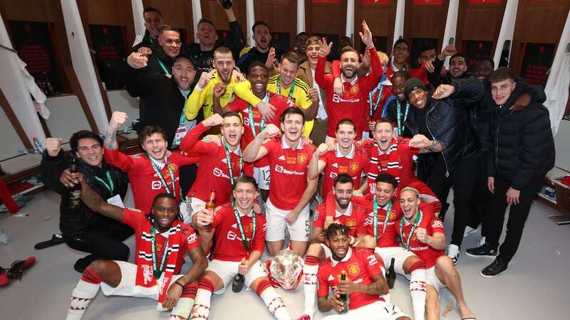 Inside Man Utd celebrations at Wembley as Sir Alex joins dressing room party