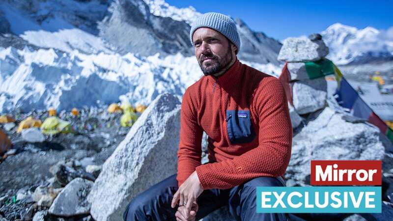 Spencer Matthews at Everest Base Camp, May 2022 (Image: Courtesy of Disney+)