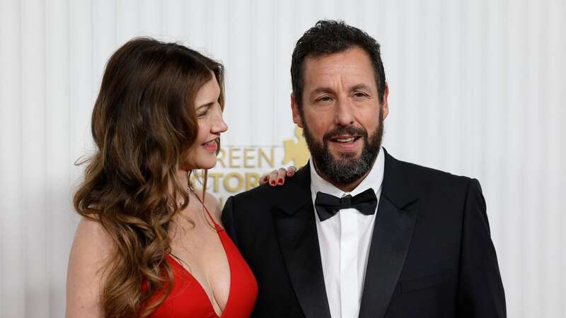 Adam Sandler makes ultra rare appearance with wife Jackie at SAG Awards 2023