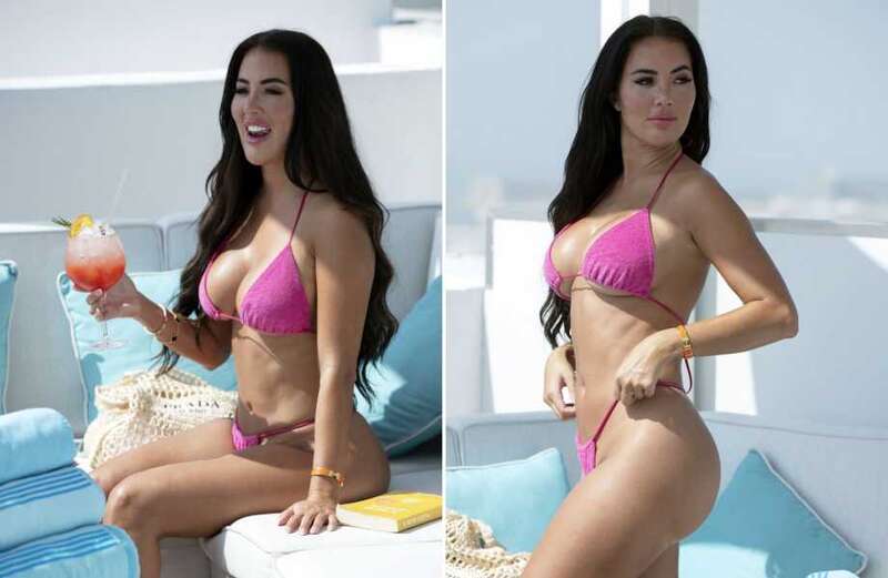 Towie's Yazmin Oukhellou shows off her incredible body in sexy bikini snaps